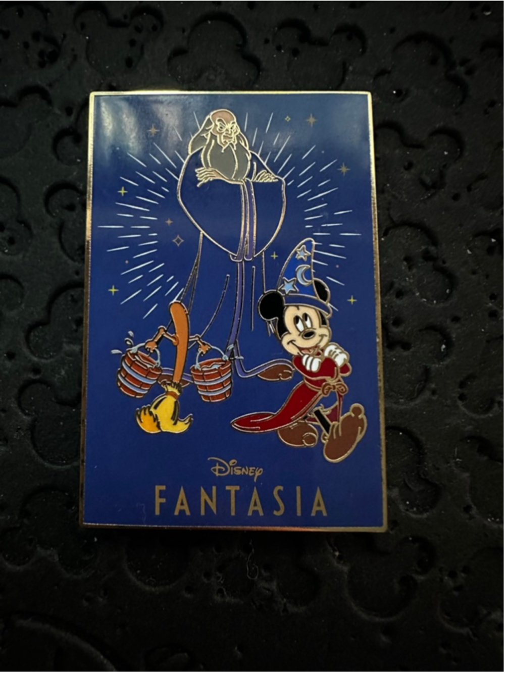 PALM 2025 Mickey Sorcerer Mystery Box Pin - Disney Fantasia POSTER CHASER LE 200